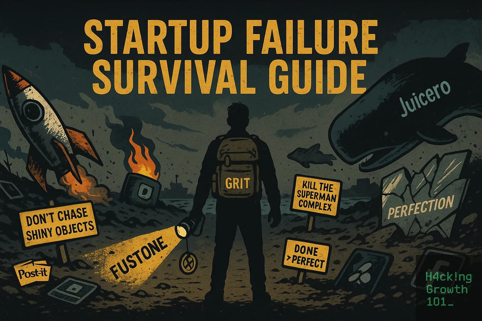 Startup's roadmap to failure: what you must NOT do!