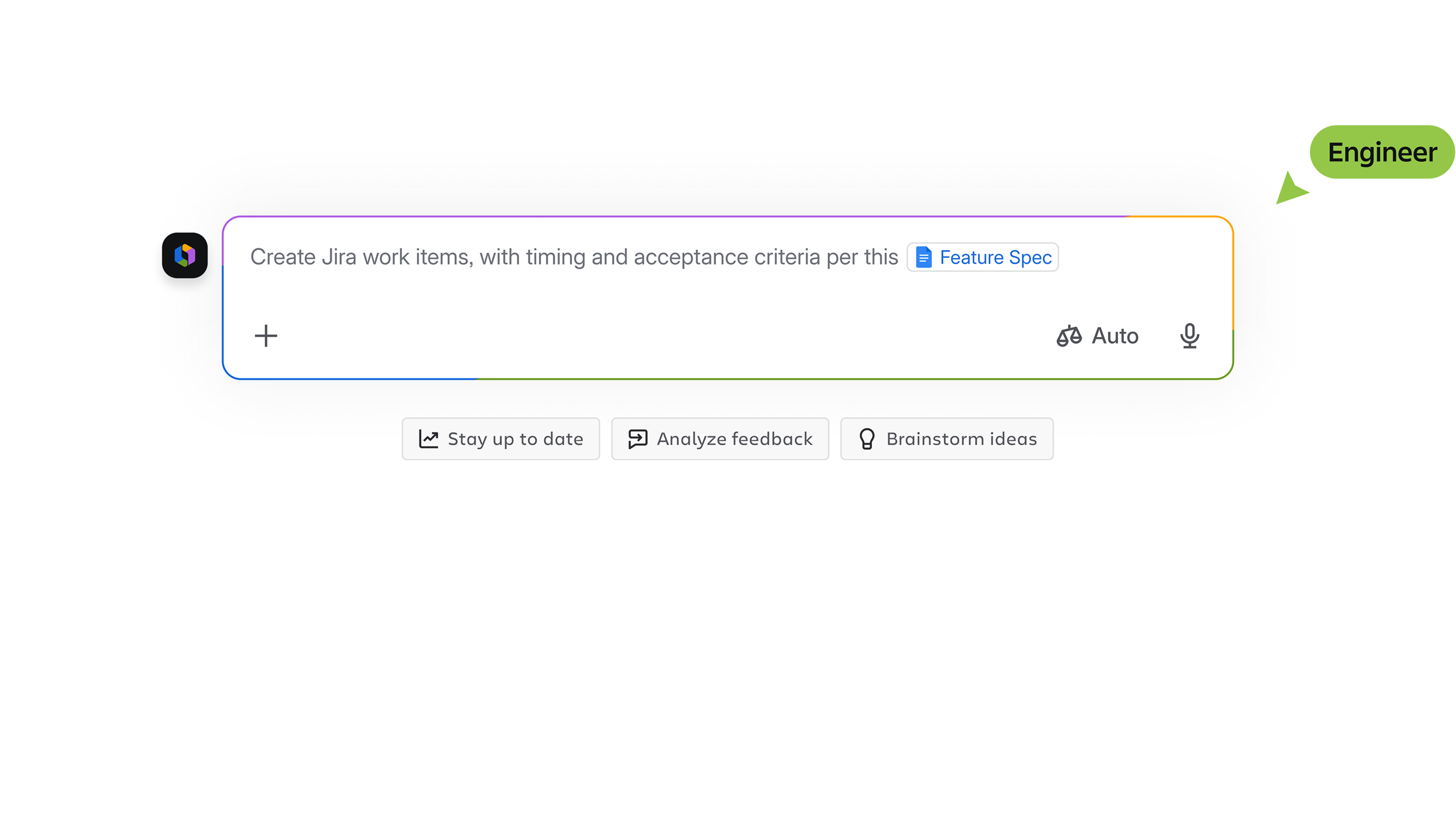 Atlassian Rovo public product visual introducing AI context across people, projects, and code.